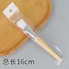 Brocha de Belleza de Silicona Brocha para Mascarilla Brocha de Maquillaje de Plástico Brocha de Pelo Suave Brocha para Mascarilla de Barro Herramientas de Maquillaje de Belleza Brocha en Forma de Abanico Brocha de Ácido de Frutas