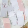 Cuaderno de Poesía Azucarada Serie Años Suaves Papel con Línea en Relieve Ins Base para Decoración de Diario DIY 15 Hojas 6 Diseños