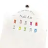 Resina Transparente Colorido Fundo Plano Urso Nail Art Joias Acessórios DIY Brincos Colar Pulseira Joias Acrílicas
