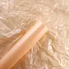 Papel Perolado Pera Espesso Impermeável Popular Papel de Embrulho para Buquê Caixa de Presente Floral DIY Feita à Mão Revestida com Papel Amassado à Mão
