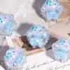 Gato lindo kulomi arcilla blanda bola de diamante cuentas de agujero recto al por mayor DIY llavero de teléfono móvil cadena de collar cadena de bolsa accesorios