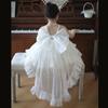 Vestido Princesa Alcinha 2026 Verão Novo Estilo Vestido de Aniversário Infantil Vestido Infantil Igual ao da Zhao Lusi