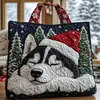 2026 Nova Série de Filhotes Transfronteiriça Estampa Digital Bolsa Tote Acolchoada de Ombro Fashion