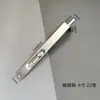 Pestillo Oculto de Acero Inoxidable, Pestillo de Resorte Grueso Sólido en Forma de L, Herrajes para Gabinetes, Cerrojo de Puerta, Candado Antirrobo de Acero Inoxidable