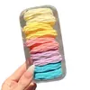Gomas para el Cabello de Niñas que No Dañan el Cabello, Bandas Elásticas Altas para Recoger el Cabello, Bandas de Goma Duraderas de Alta Elasticidad para Niñas, Accesorios para el Cabello de Niñas Pequeñas