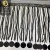 Encaje de Lentejuelas con Borlas 16cm Tira de Lentejuelas Accesorios para Manualidades Accesorios para Disfraces de Escenario Ropa Accesorios Estilo Étnico Dai