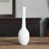 Vaso de Cerâmica Branco Criativo Decoração para Casa Hotel Ornamentos Moderno Casual Flor Seca Arranjo de Flores Drop Shipping