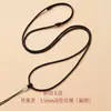 Cordón para colgante de jade tejido a mano, cadena de collar para hombres y mujeres, amuleto de jade, colgante de Buda de jadeíta, cordón para colgar amarillo, rojo, negro