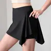 Saia Short Esportiva Feminina de Verão Nova para Corrida, Fitness, Pilates, Tênis, Badminton, Saia-Calça para Yoga