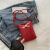 Bolsa para celular de estilo francês de alto valor Bolsa feminina Nova Estilo Mori Mini Mudança Chave Bolsa Estilo Ocidental All-match Crossbody Pequena Bolsa Quadrada