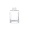 Botella de Aromaterapia sin Fuego, Botella Pequeña de Vidrio Cilíndrica, Jarrón de Ratán con Flores Secas, Pieza Decorativa, Botella de Fragancia de Perfume, Botella de Aromaterapia sin Fuego