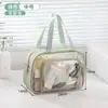 Bolsa de natación con separación de húmedo y seco, bolsa de almacenamiento impermeable portátil para viajes de negocios y viajes, neceser, bolsa de gimnasio, bolsa de maquillaje de gran capacidad