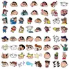 60 hojas/100 Zhang Riman crayón Xiaoxin favorito de los niños colección de pegatinas pequeñas DIY creativo vaso de agua escritorio de computadora