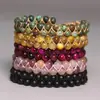 Amazon Nuevo Pulsera de Mujer Tejida a Mano con Cuentas de Piedra Natural de 6 mm Doble Capa Estilo OL para el Trabajo Regalo de Cumpleaños