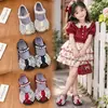 Zapatos de princesa de perlas y pedrería de moda para niñas, nueva colección primavera/otoño 2026, zapatos de cuero de suela blanda para niñas, zapatos para actuaciones de bebé y uso formal