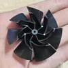 Aspa de ventilador de 7 palas engrosada, aspa de hélice de refrigeración, aspa de ventilador de plástico de rotación hacia adelante, accesorios de motor DC para secador de pelo