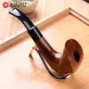 Fabricante Directo de Pipas de Madera con Cabeza Grande Venta Directa Pipa de Doble Uso Set de Fumador de Moda Set de Fumador Pipa con Boquilla Plana Diseño Personalizado