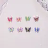Acessórios para Nail Art Série Borboleta e Inseto Simulados Peças Pequenas de Resina Brincos DIY Presilhas de Cabelo Decorações de Unha Vestíveis Atacado