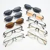 Óculos de Sol Moda Retro 2025 Anti-UV Óculos Polarizados Óculos de Sol com Proteção Solar Premium Feminino Atacado