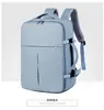 Mochila de Comercio Exterior, Mochila Multifuncional de Viaje, Tela Oxford, Gran Capacidad, Moderna, Sencilla, Bolso Casual, Viaje de Ocio