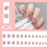 Camelia natural pieza de belleza para uñas corta Cuadrada redonda ins usar belleza de uñas pieza de uña venta al por mayor producto terminado uñas postizas de alta gama