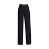 Pantalones Versátiles de Pierna Ancha 2026 para Mujer, Otoño e Invierno Adelgazantes Cintura Elástica Nuevo Estilo Coreano de Cintura Alta Rectos Sueltos Largos para Mujer