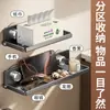 Estantes plegables para cocina y baño, estante de almacenamiento para baño sin perforaciones, estante de almacenamiento simple y versátil montado en la pared al por mayor