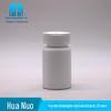 Frasco Squeeze de Plástico HDPE Branco Bloqueador de Luz 100ml de Grau Alimentício Sólido para Comprimidos/Cápsulas de Suplementos para Saúde