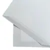 Cartón blanco de doble cara de tamaño pequeño personalizado para forro de ropa, cartón de diseño artístico artesanal engrosado, papel especial