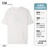 Camisa de Punto de Seda Fresca de Nueva Calidad para el Verano 2026, Camiseta Casual Versátil de Rayas con Cuello Redondo y Manga Corta, Disponible al por Mayor