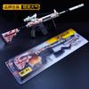 Macaco comendo frango parafuso de tração grande Folha de Bordo M416 rifle liga modelo de arma brinquedo decoração 37cm