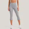 Mallas deportivas europeas y americanas transfronterizas, pantalones capri para correr y ciclismo, pantalones de yoga de comercio exterior ruso, ropa de fitness para mujer para uso en exteriores