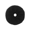 Minimalista Negro y Blanco Elegante Goma para el Cabello Accesorio para el Cabello de Moda Estilo Coreano Fruncida Versátil Scrunchie Oversize
