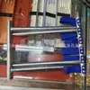 Cadeira de Pesca Dobrável Portátil, Cadeira de Pesca Dobrável Portátil de Aço Inoxidável para Praia com Suporte, Aço Mazaran