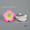 Pin de Flor de Plumeria Artificial de Espuma de 5 cm Accesorio para el Cabello Estilo Vacaciones Tropicales Decoración para Vestido Infantil