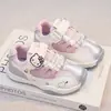 Sapatos de Menina Tênis Primavera e Outono Malha Estilo Popular 2026 Novo Estiloso Versátil Sapatos Infantis Forrest Gump Sapatos de Bebê