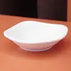 Plato de melamina para uso comercial imitación porcelana plato de cantina comida rápida