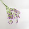 Três-garfo cola macia estrelado flor artificial decoração de casa casamento segurando flor Estrada levando flor parede flor falsa fotografia adereços