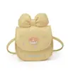 Bolsa Casual Infantil Estilo Coreano con Lazo, Bolso Cruzado de Dibujos Animados, Lindo Diseño de Cachorro, Alto Valor Estético, Monedero Mini Sencillo