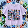 Nuevo Hospital de Animales Roblox juego de hospital de animales mercancía ropa camiseta de manga corta para niños top