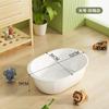Bañera para Bebé en Casa Capacidad Extra Grande Bañera para Bebé Engrosada Espacio Ampliado Bañera de Plástico para Remojo Bañera