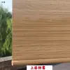 Cortinas de Bambú Totalmente Opacas con Gasa para Protección Solar, Aislamiento Térmico y Transmisión de Luz, Estilo Sencillo y Natural, Adecuadas para Uso en el Hogar y la Oficina, Persianas Enrollables de Bambú