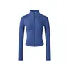 ¡Wow personalizado! Chaqueta deportiva de secado rápido para mujer, top de ropa de yoga, manga larga, para exteriores, correr, fitness