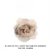 HuashiguangFlor Rosa Francesa Traje de Trabalho Temperamento Malha Estilo Versátil 8cm Presilha de Bola dy