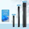 Tubo de armazenamento para arte personalizável, extensível, espessado, tubo de desenho plástico colorido A1 pequeno, tubo para rolo de pôster