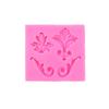Vintage em relevo oco renda molde de silicone flip açúcar seco ritmo chocolate ferramenta de modelagem sobremesa decoração do bolo
