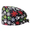 Gorro de Trabajo para Clínica Transfronteriza, Gorro Quirúrgico de Copa Redonda, Gorro sin Visera para Personal Médico, Gorro con Amarre Trasero, Gorro Protector