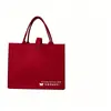 Bolsa de fieltro personalizada para el Festival del Medio Otoño, regalo corporativo, bolsa de fieltro para regalo de reunión anual de empresa, bolsa de fieltro de gran capacidad