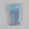 Comercio exterior caliente varilla de cristal cepillo de silicona para pestañas cepillo para cejas polvo de cebolla maquillaje mini cepillo color rizador de pestañas