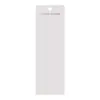 6,5*20cm Cartões para Grampos de Cabelo com Estampa Prata Quente Cartão Branco 400g Cartão de Embalagem para Grampos de Cabelo Desenho Animado de Pato para Crianças